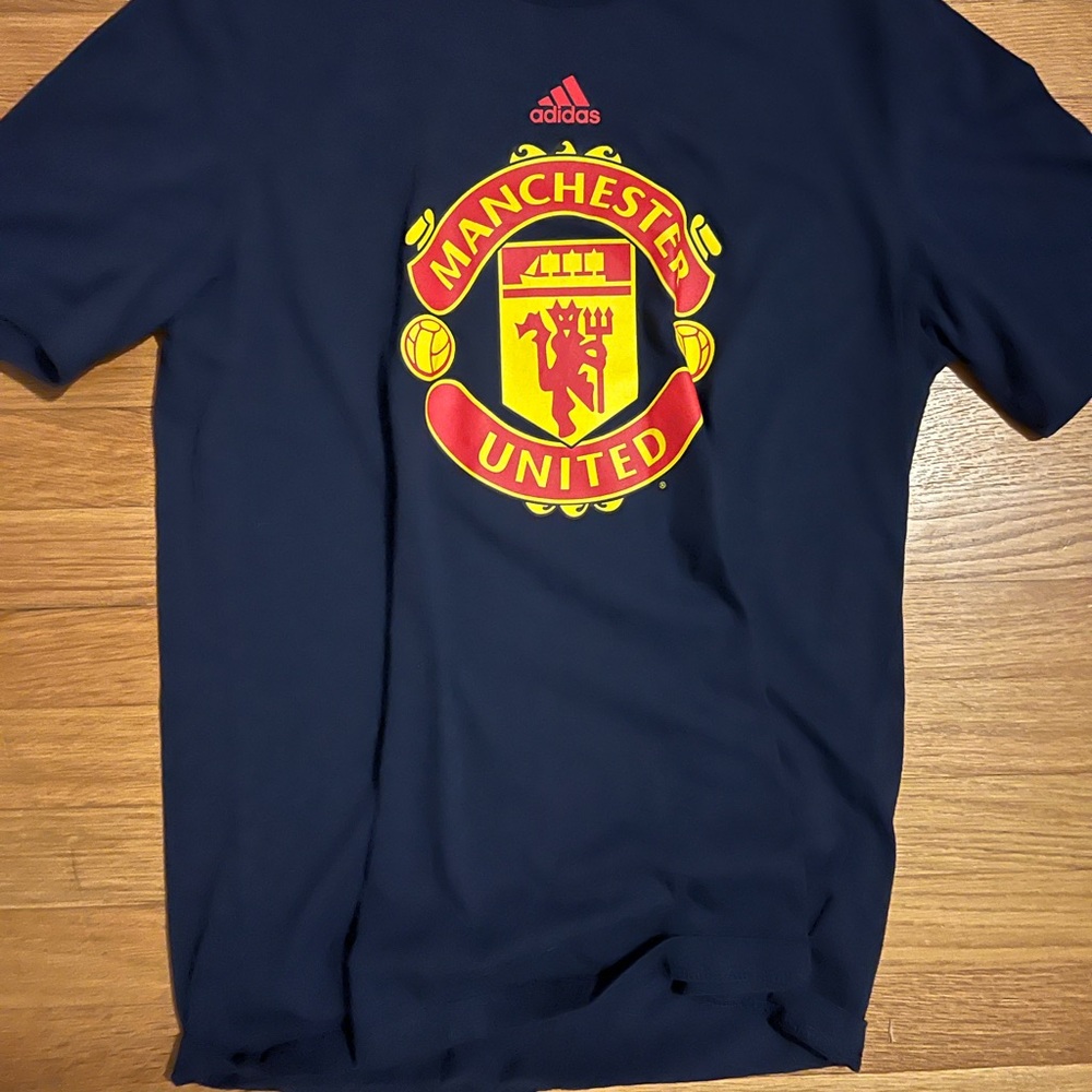 Adidas Manchester United Navy Tee